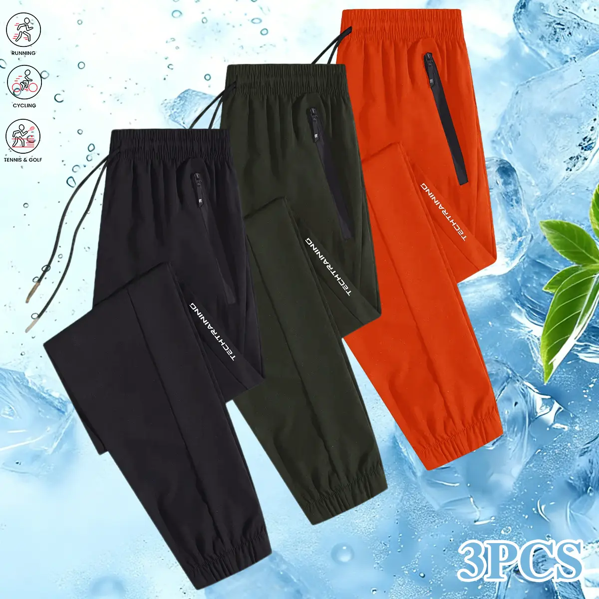 Black + Green + Orange