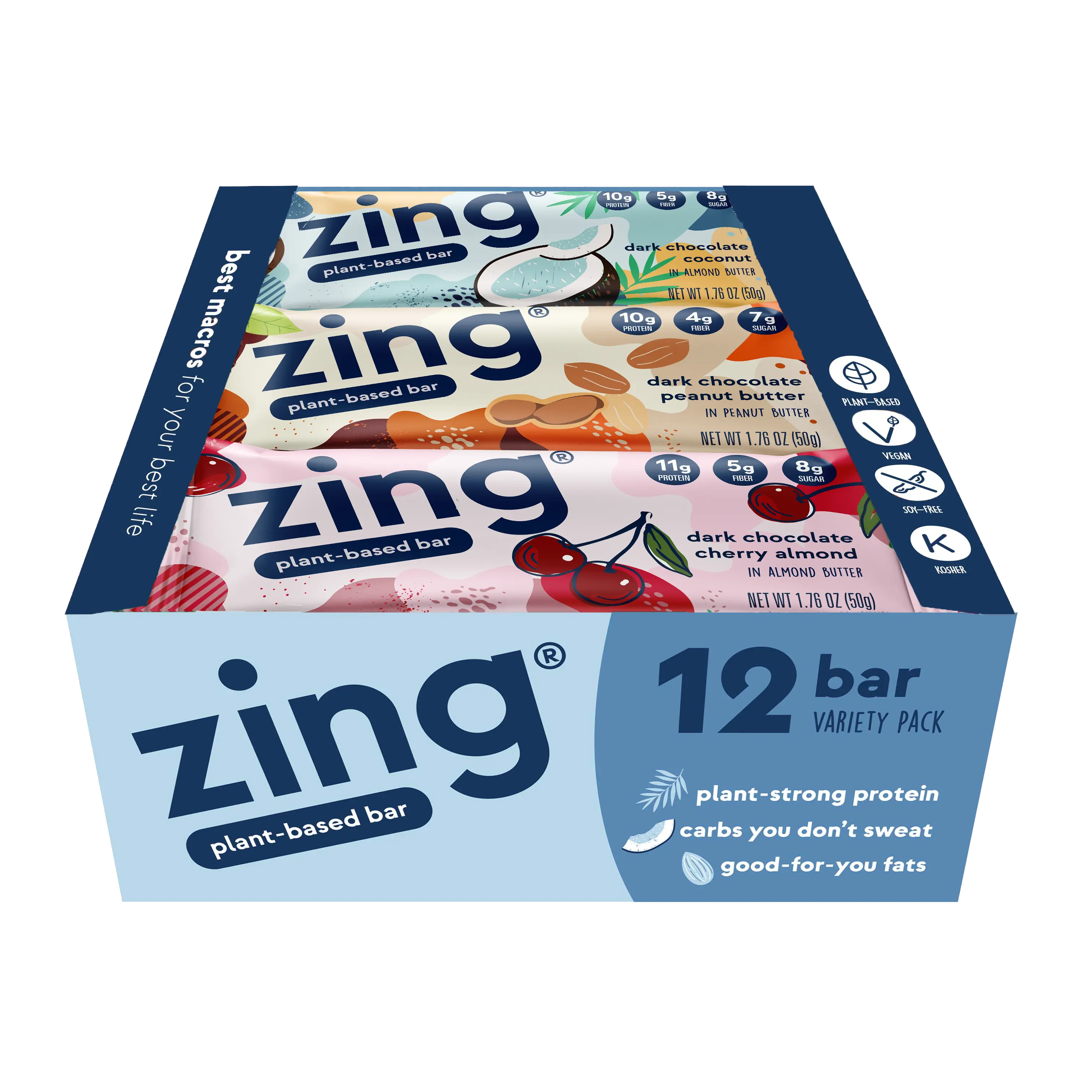 Zing Variety Pack - Original - Vegan, Gluten-Free, Dairy-Free Snack