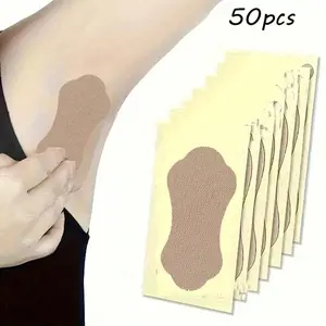 10pcs/30pcs/50pcs/100pcs/Set Disposable Breathable Sweat-Absorbing Pads, Sports Sweat Pads, Ultra-Thin Breathable Invisible Sweat Pads, Unisex Disposable Underarm Pads, Underarm Sweat Pads, All-Season Underarm Pads, Anti-Sweat Pads, Sweat-Proof, Invisible