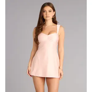 Cute Crush Knit A-Line Mini Dress