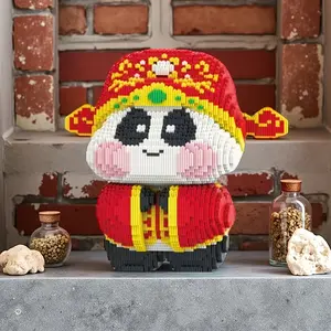 5700pcs Panda 3D Art Puzzles Gift Creative Decoration, Birthday/halloween/festive Gift, DIY Craft, Lightweight Statue, Home Decor