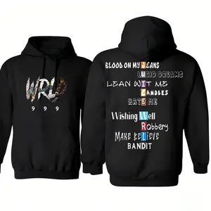 Juice 999 Hip Hop Rapper Hoodie Tour Concert Hoodie Men's Hip Hop Fashion Pullover Sweatshirt Unisex Casual Long Sleeve Hooded Gothic Streetwear