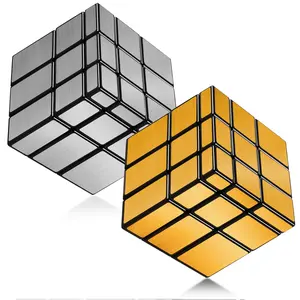 Sengso Mirror Cube 2x2 3x3 4x4 Puzzle Cube, Professional Smooth Abs Material, Adult Stress Relief, Cognitive Development Toy