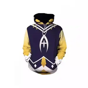 Hazbin Hotel Adam 3D Hoodie, Anime Cosplay Sweatshirt Pullover, Unisex Streetwear, Unique Gift for Fans
