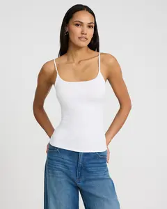 Express The New Modern Length Supersoft Bra Cami With Cups