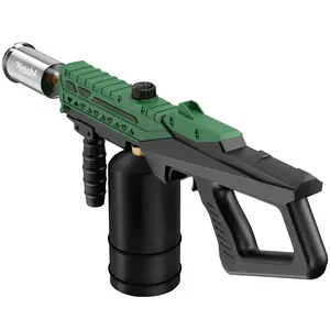 【FathersDayGift】Propane Torch Gun, Adjustable Flamethrower Blow Torch Gun, Gas Welding Kits Blow Torch for Ooutdoor Welding, Campfire & Charcoal, BBQ, Searing Steak, Weeding(Tank Not Included)