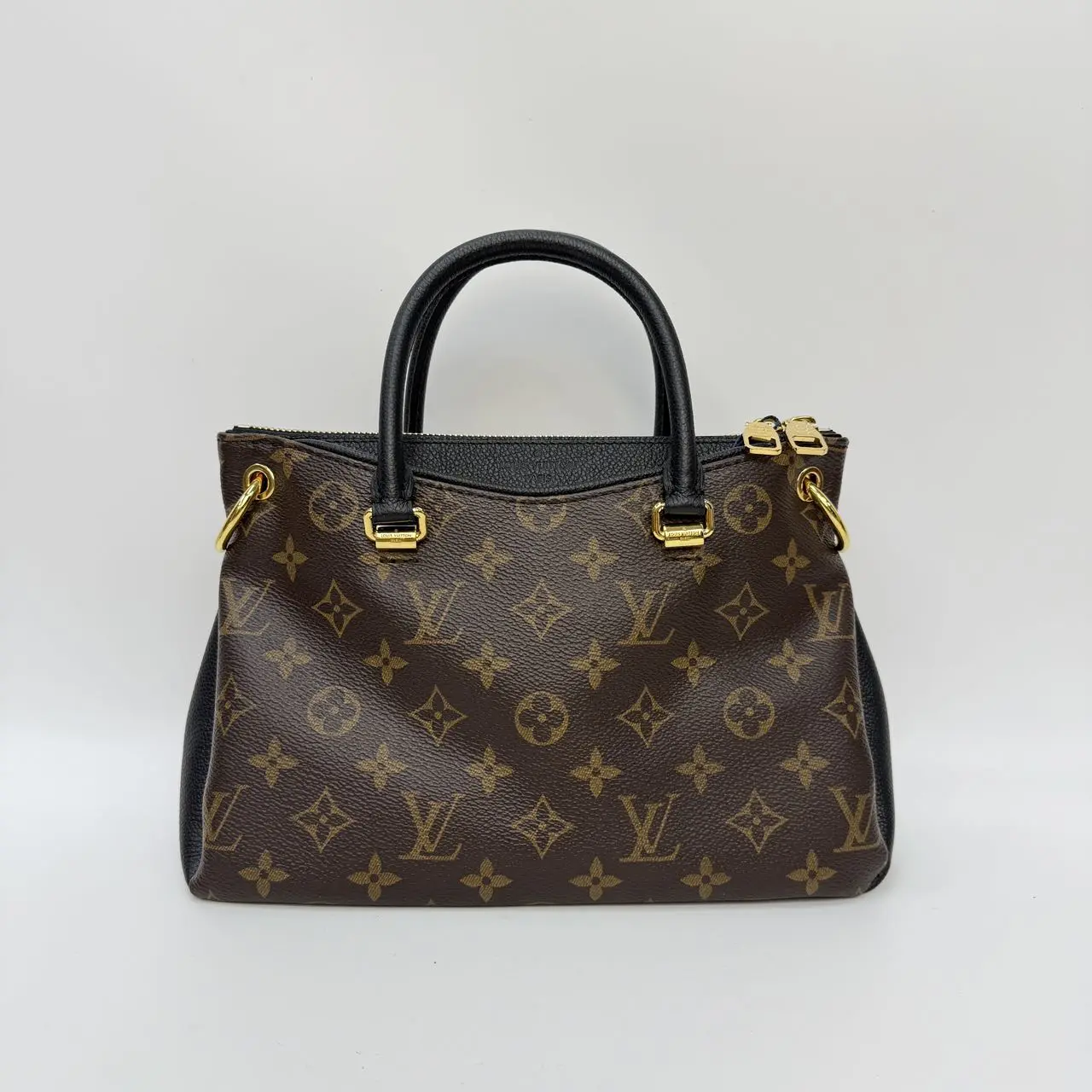 Pre-owned Louis Vuitton canvas Tote Bags Pallas BB 【Senza 1】