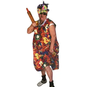 Granny In Curlers Costume