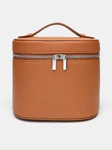 Light luxury large capacity portable handbag, Vanity Purse, multifunctional makeup storage bag, Makeup Storage Organizer, Makeup Organizer Pouch, solid color PU makeup bag, suitable for cosmetics storage, travel storage, daily storage, Durable