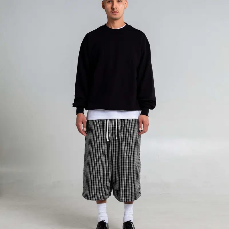 Baggy Plaid Shorts