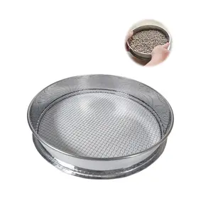 Soil Sifter 12 in (1/4'' Mesh Screen) Stackable Dirt Sifter for Soil Sand Rocks and Compost Sifter Stainless Steel