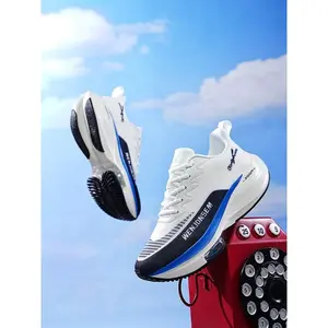 Unisex Comfortable Shock-Absorbing Sports Shoes, Breathable Mesh Upper, Ideal for Walking & Light Jogging, Fresh Color Design, Sporty Running Shoes