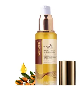 50ml Cold-Pressed Argan Oil Hair Serum from Morocco for Restoring Dry and Damaged Hair – Lightweight Healing Formula Copied!