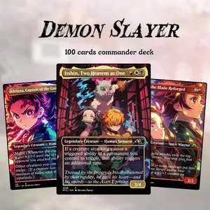 Breath of the Blade Proxy Commander Deck 100+ Cards | Anime Fantasy Collector Deck | Ready to Play Strategy Deck | Unique Gift