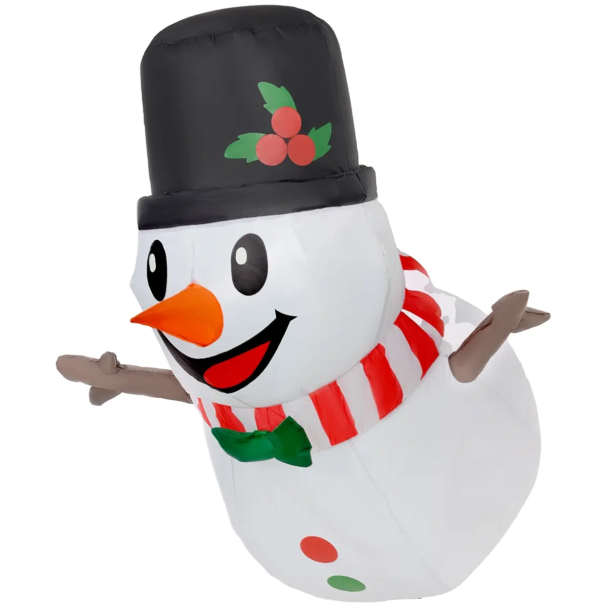 212 Main 844-977V80WT Outsunny 3 ft. Inflatable Snowman, Lean Out From Window Outdoor Decoration with LED Lights, Blow-Up Outdoor Christmas Display for Party
