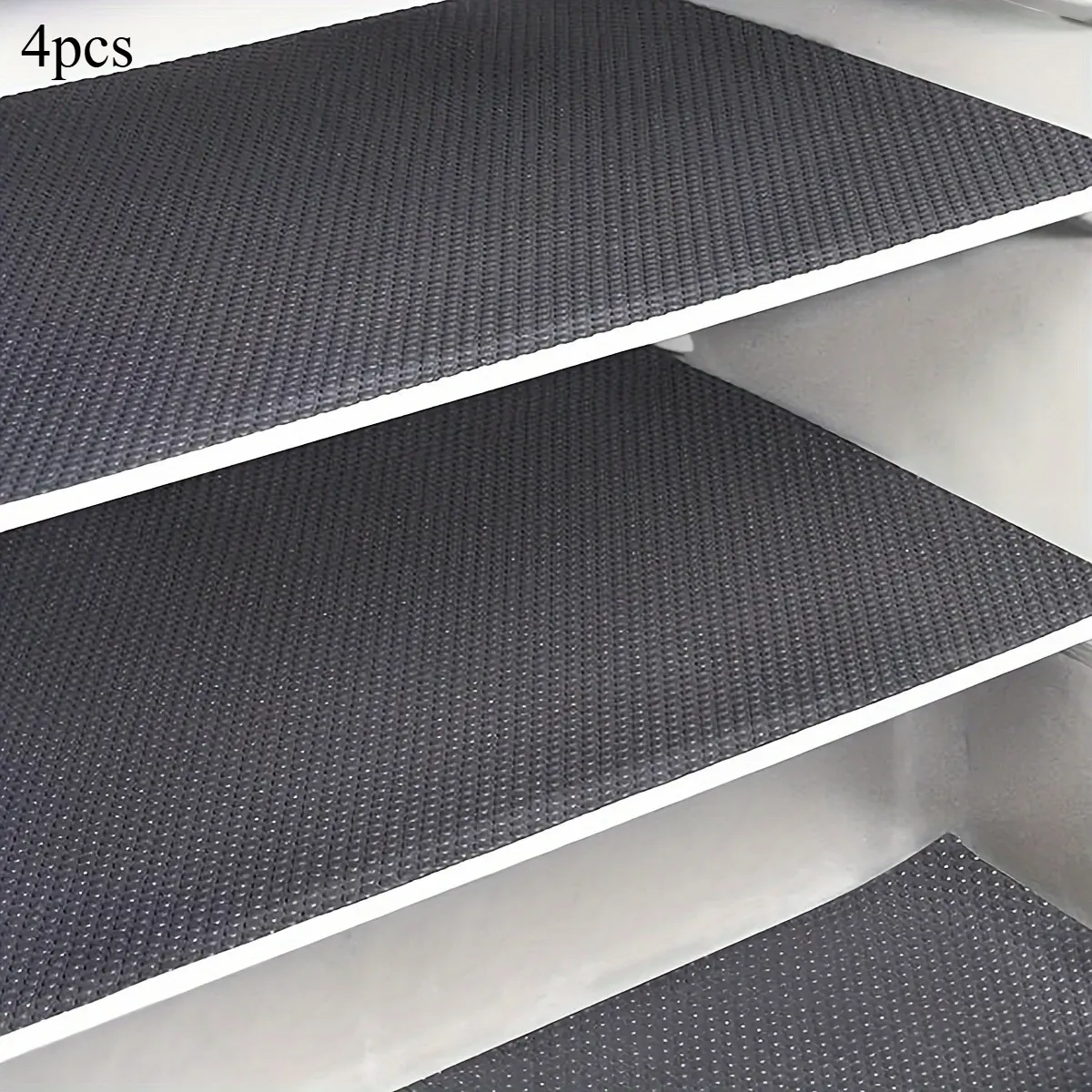 4pcs Refrigerator Liners Washable Mats, Refrigerator Mats Liner, Waterproof Oilproof Fridge Liners For Shelves, Cover Pads For Freezer, Glass Shelf Cupboard Cabinet Drawer