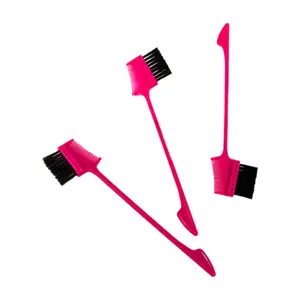 NC Hair Dual-Head Eyebrow & Eyelash Brush Spoolie Comb Makeup Cleaning Edge Brush Eyebrow Grooming Tool