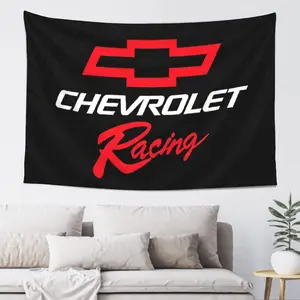 Chevrolet Racing Flag Chevrolet Flag  Banner -Polyster Flags,Brass Grommets,Anti-UV,-car Flags 3 X 5 Ft art home decor