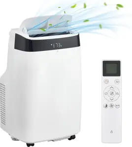 GARVEE Portable Air Conditioner with Remote Control, 10000 BTU Portable AC for Room, Dorm, Office with Drying, Fan, Sleep Mode, 3 Speeds, 24H Timer Function, Cools Room up to 450 Sq. ft
