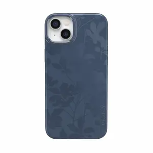 Casely iPhone 14 Case | Moody Monochrome | Twilight Flora | Compatible with MagSafe | Classic Ultra Thin Design