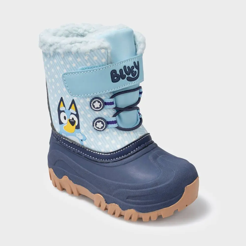 Toddler Bluey Winter Kids Shoes, Warm Outdoor Footwear for Little Ones Toddler Bluey Winter Kids Shoes, Warm Outdoor Footwear for Little Ones