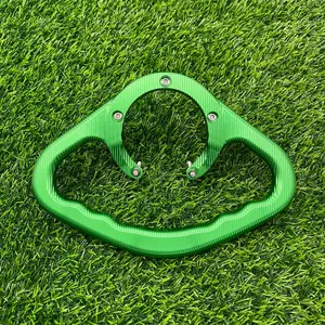 Motorcycle Modified Fuel Tank Armrest, Universal Aluminum Alloy Passenger Armrest, Motorcycle Accessories for Kawasaki Z250 / Z300 / Z650Z800 / Z900 / Z1000 / Z1000SX / ZX6R 636 / ER-6N / ZX 9 R / ZX 10 R / ZX 12 R