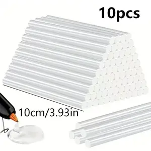 High-Strength Hot Melt Glue Stick 7mm, Strong Thermoplastic Adhesive for Paper Wood Plastic Glass Ceramic, Perfect for DIY Crafts