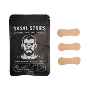 45pcs Nose Strips, Nasal Breathing Patch, Extra Strength Adhesive, Soft & Flexible, Comfortable Fit, Unscented, Gentle for Night Use, Workouts & Daily Use