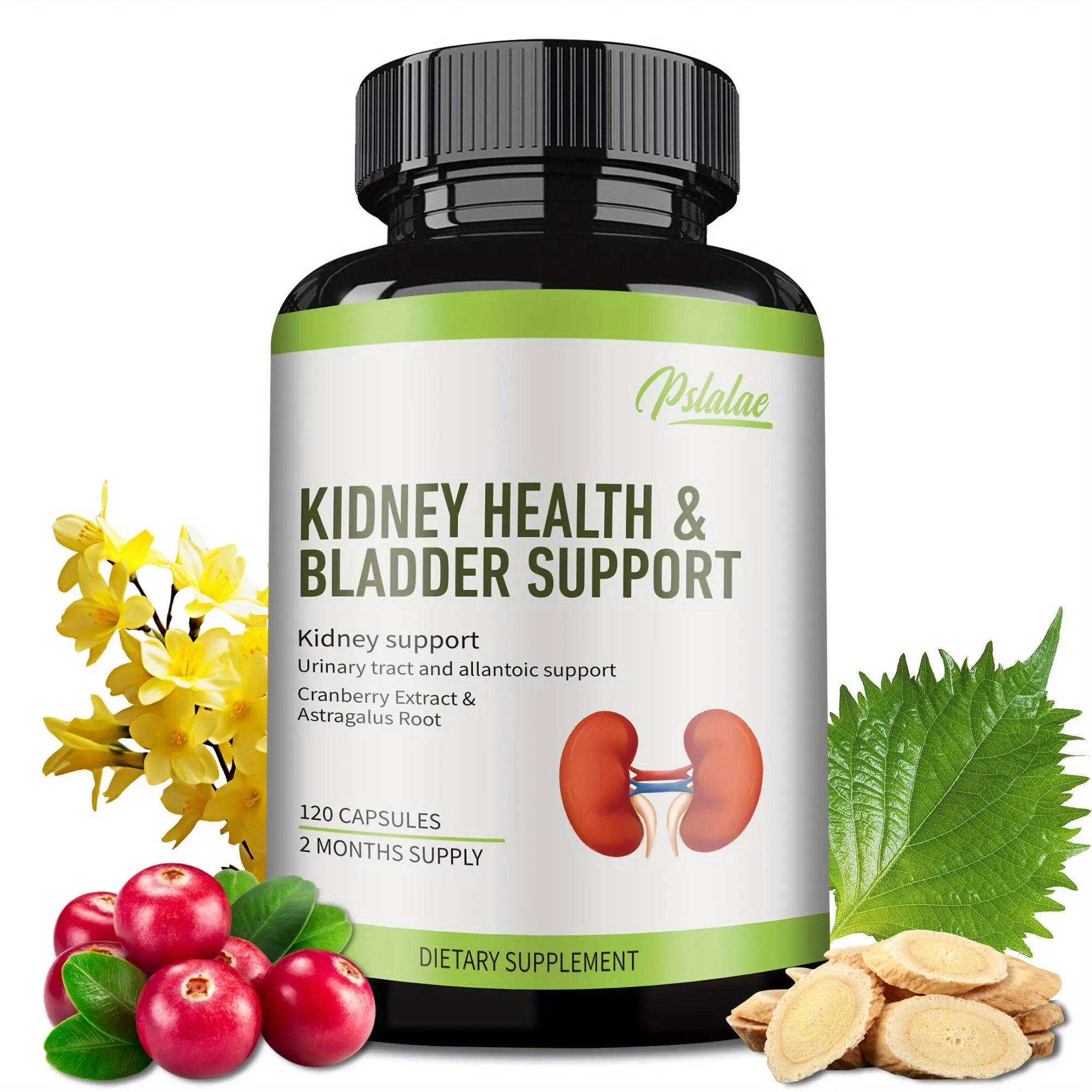 Kidney Health And Bladder Support - with Chanca Piedra, Cranberry, Juniper Berry - Supports Kidney And Bladder Health - Kidney Support Supplement - 120pcs
