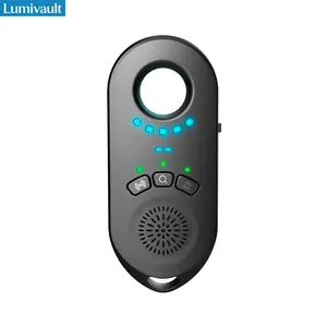 Lumivault Hidden Camera Detector, Mini LED Lightweight USB Charging, Portable Camera Finder with Infrared Viewfinders, Abs Enclosure Material, Hidden Spy