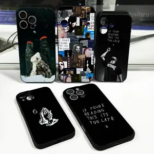 SSS4U D-Drake new Album Phone Case For iPhone 17,16,15,14,13,12,11,Pro,Max,Plus,X,XS,SE4,E,Mini,Soft Black Case