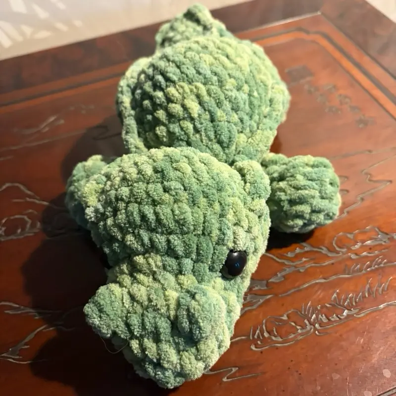 Handmade Crochet Alligator|Alligator plushie