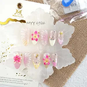 .DP.6926.Handmade 3D Carved Wearable Nail