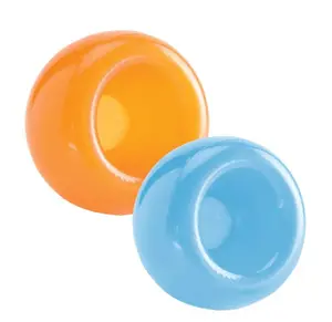 Dog Orbee-Tuff Snoop, An Interactive Puzzle Toy That Can Be Filled With Treats.