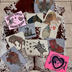 GILDEN Western Tee Tshirt bundle -TWO SHIRTS