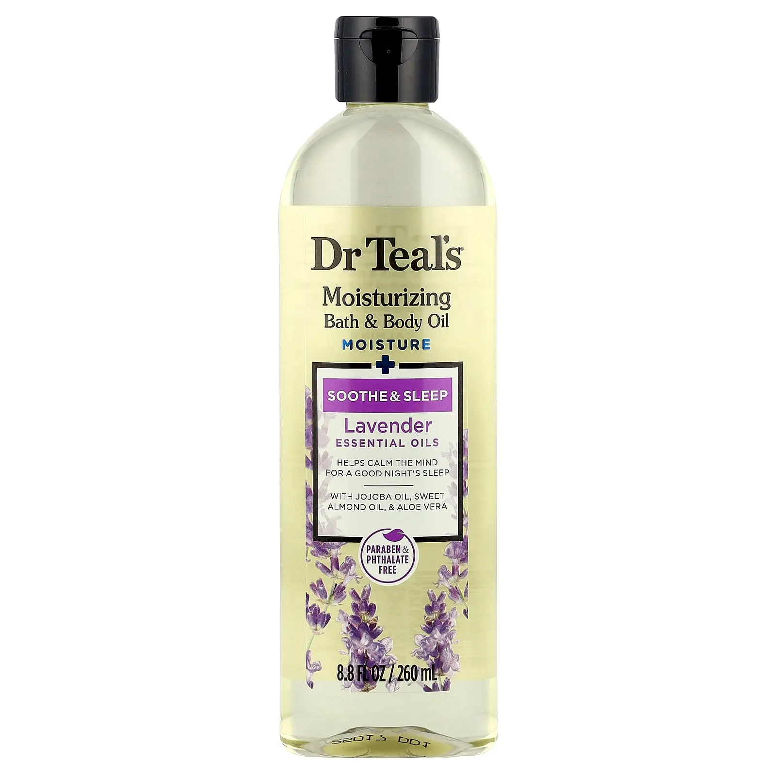 Dr. Teal's Moisturizing Bath & Body Oil, Lavender , 8.8 fl oz (260 ml)