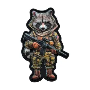 Tactical Raccoon PVC Patch