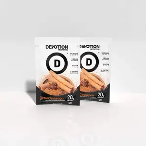 Devotion Nutrition Sinful Cinnamon Flavor Protein Powder Sample Pack