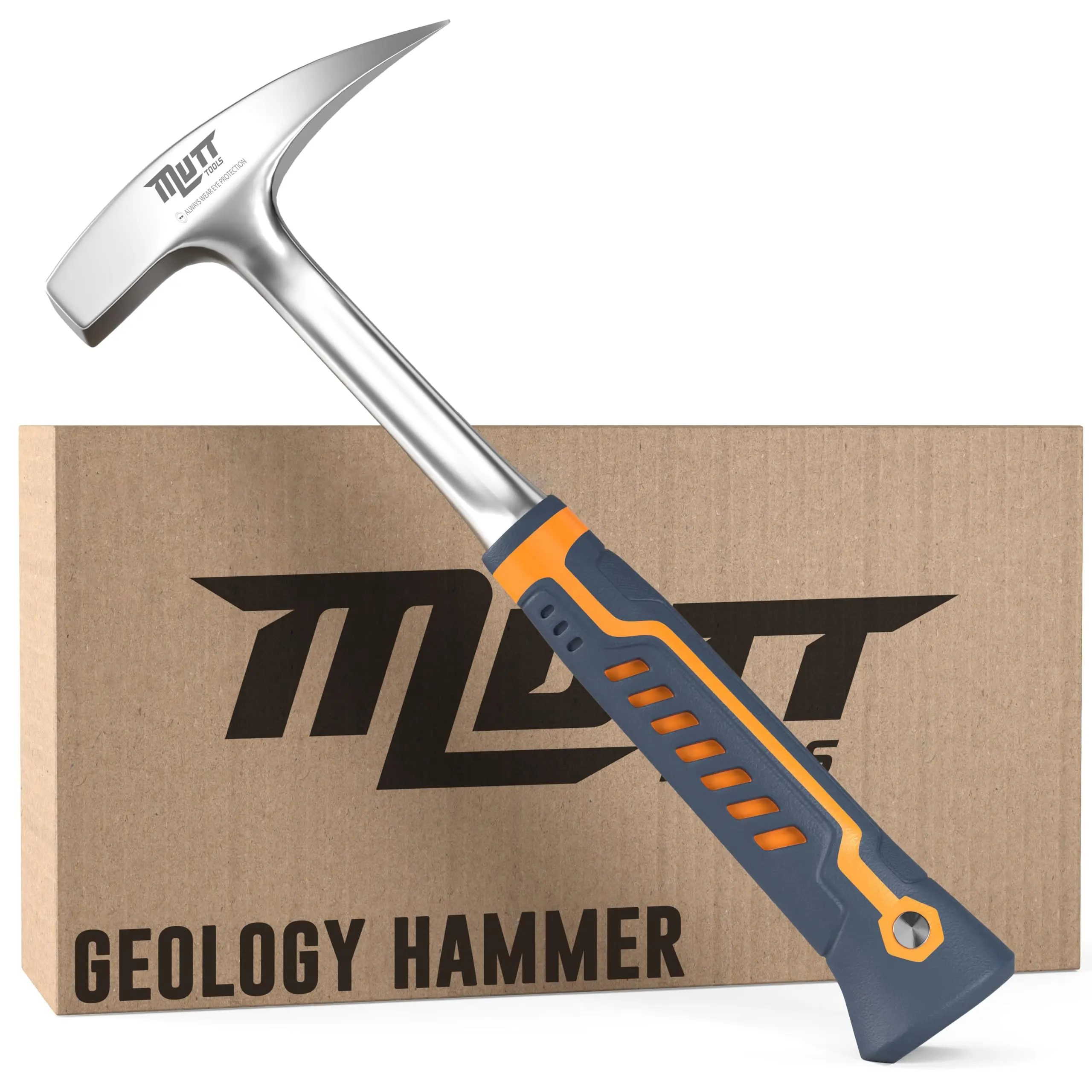 Mutt Tools Geologist Rock Pick Hammer 22oz Geology Tools for Field Work Mutt Tools Geologist Rock Pick Hammer 22oz Geology Tools for Field Work