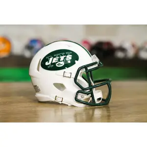 New York Jets Riddell Speed Mini Helmet - Classic White Alternate