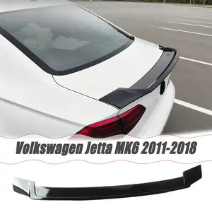 MUTUSAISI Rear Trunk Spoiler Wing For Volkswagen VW Jetta/GLI MK6 MK6.5 2011-2018 Gloss Black Decklid Lip Exterior Accessories