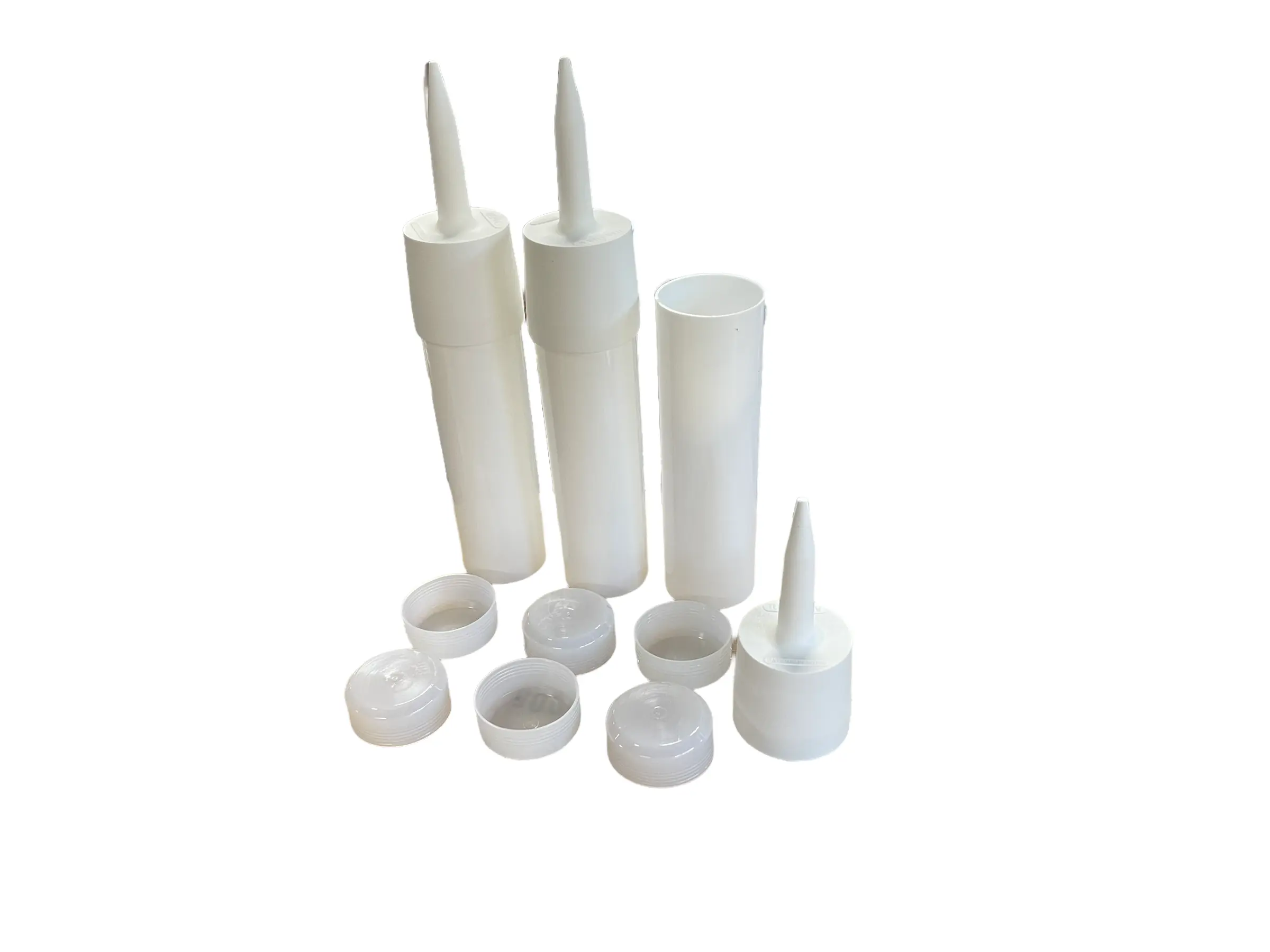 Reusable Empty Caulk Tube - REFILLABLE CAULKING Cartridge - 7 oz. - 3 Pack