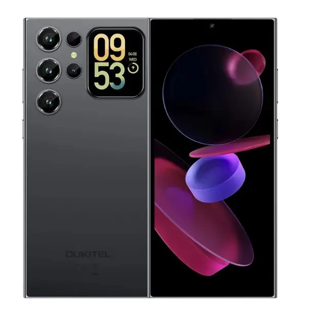 OUKITEL C62-EV Cellphone, 6.88-inch Display, 5150mAh Battery, 9.5mm Ultra-thin Body, 4GB RAM + 128GB Storage SmartPhone Android Camera