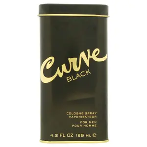 Curve Liz Black Citrus Aromatic Eau de Cologne Spray for Men, 4.2 fl oz, Casual Wear, Aromatic Citrusy Fragrance, Masculine Scent, Packaged Product, Masculine Men's Fragrance