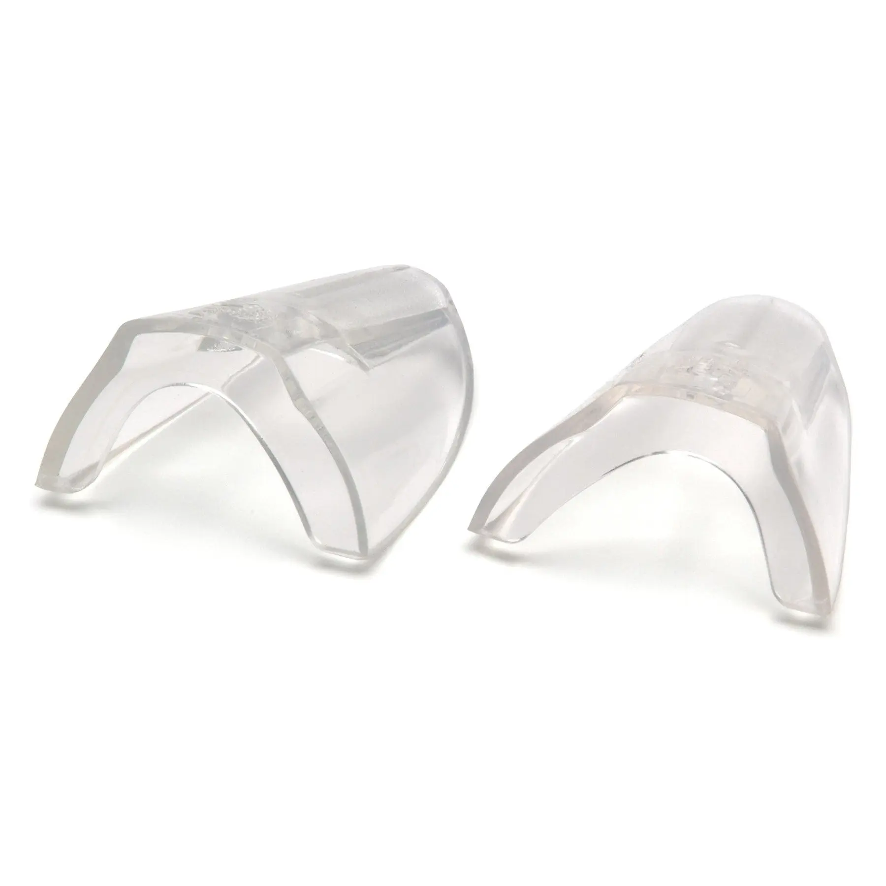 Slip-On Safety Side Shields for Prescription Glasses, 45mm Transparent PVC Contour Guards with Easy Installation, Lightweight High Impact Protection, 1 Size Fits Most