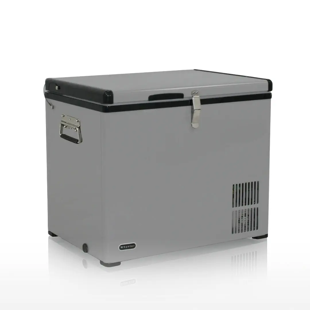 Whynter 45 Qt Portable Fridge-Freezer for RV, AC or DC Power, -8 °F Cooling Capacity, Interior Light | FM-45G