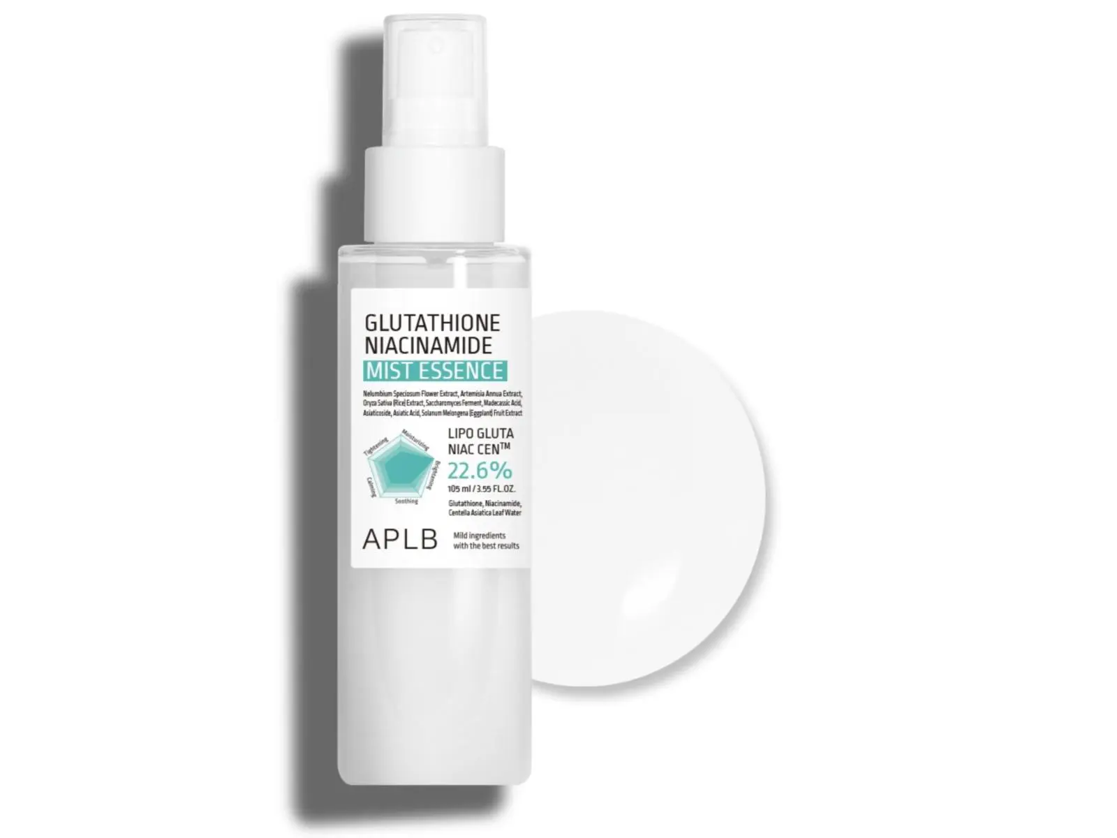 apbl glutathione niacinamide facial cream