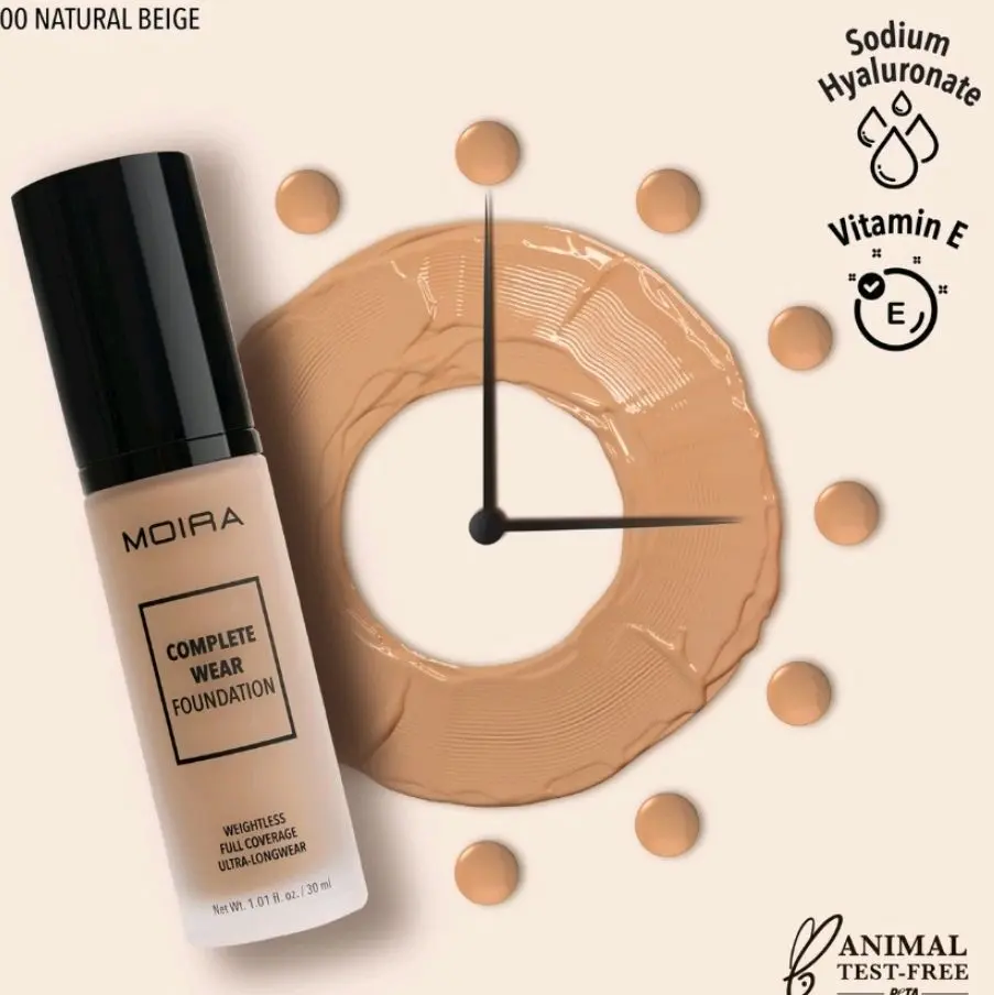 Moira complete wear foundation