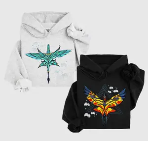 Fire and Ash Sweatshirt Hoodie, Pandora Dragon shirt, Toruk and Ilu Avatar movie shirt, Matching couple Hoodie