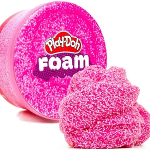 Play-Doh Foam, Pink Compound, Cotton Candy Scent, Single 3 oz. Can